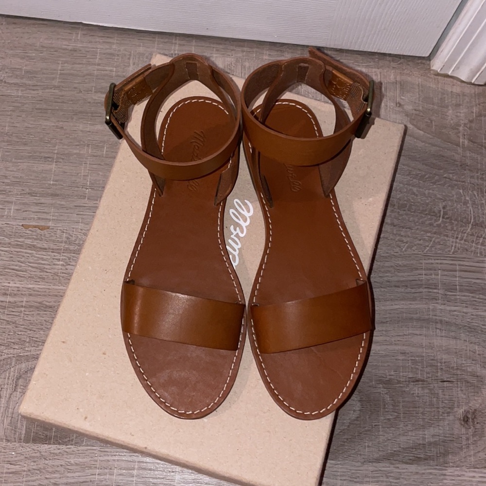Madewell Ankle Strap Sandals - Picture 3 of 5